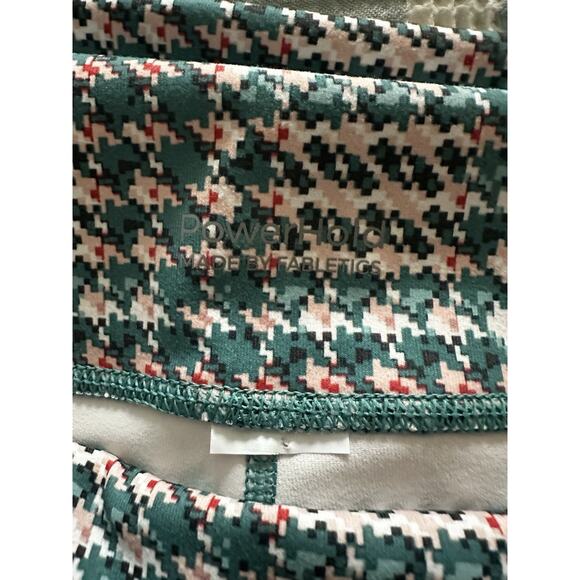 Fabletics Womens Define Powerhold 7/8 Legging Tropics Heritage Teal Blue Large - Picture 5 of 5